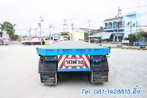 หางพื้นเรียบ สามเพลา อู่ CIMC ปี 2564 (8294) หางพื้นเรียบ สามเพลา อู่ CIMC ปี 2564 (8294)