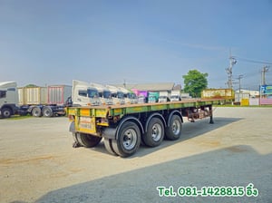 หางพื้นเรียบ สามเพลา อู่ BPT ปี 2558 (7338) หางพื้นเรียบ สามเพลา อู่ BPT ปี 2558 (7338)