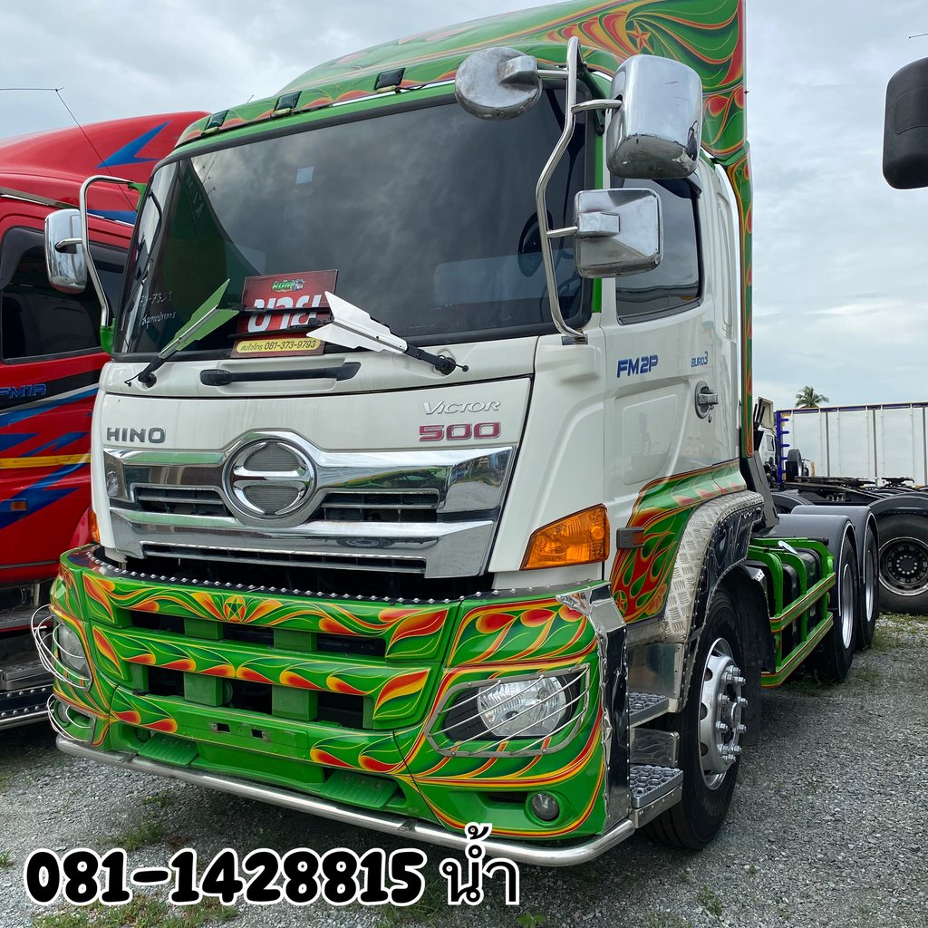 HINO FM 380แรงม้า รถบรรทุก 10ล้อ หัวลาก เฉพาะหัว ปี2019 (7351)