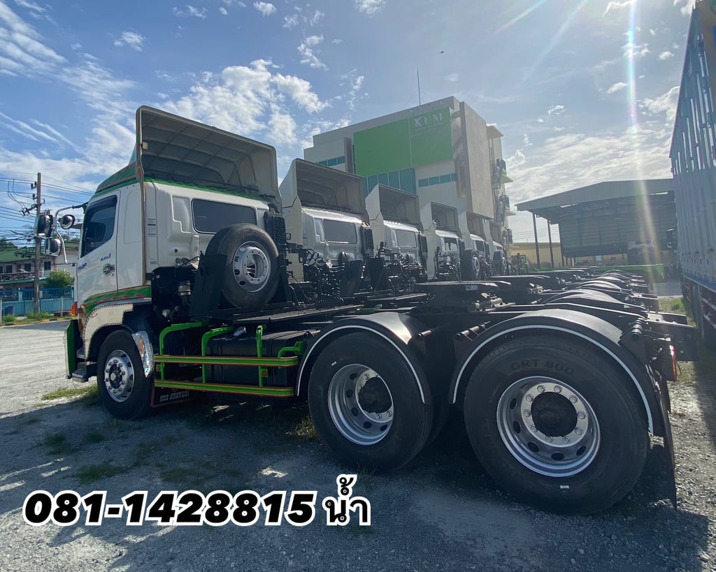 🚚 สิบล้อหัวลาก HINO FM2P 380 แรง ปี 2562 (7351) 🚚 สิบล้อหัวลาก HINO FM2P 380 แรง ปี 2562 (7351)