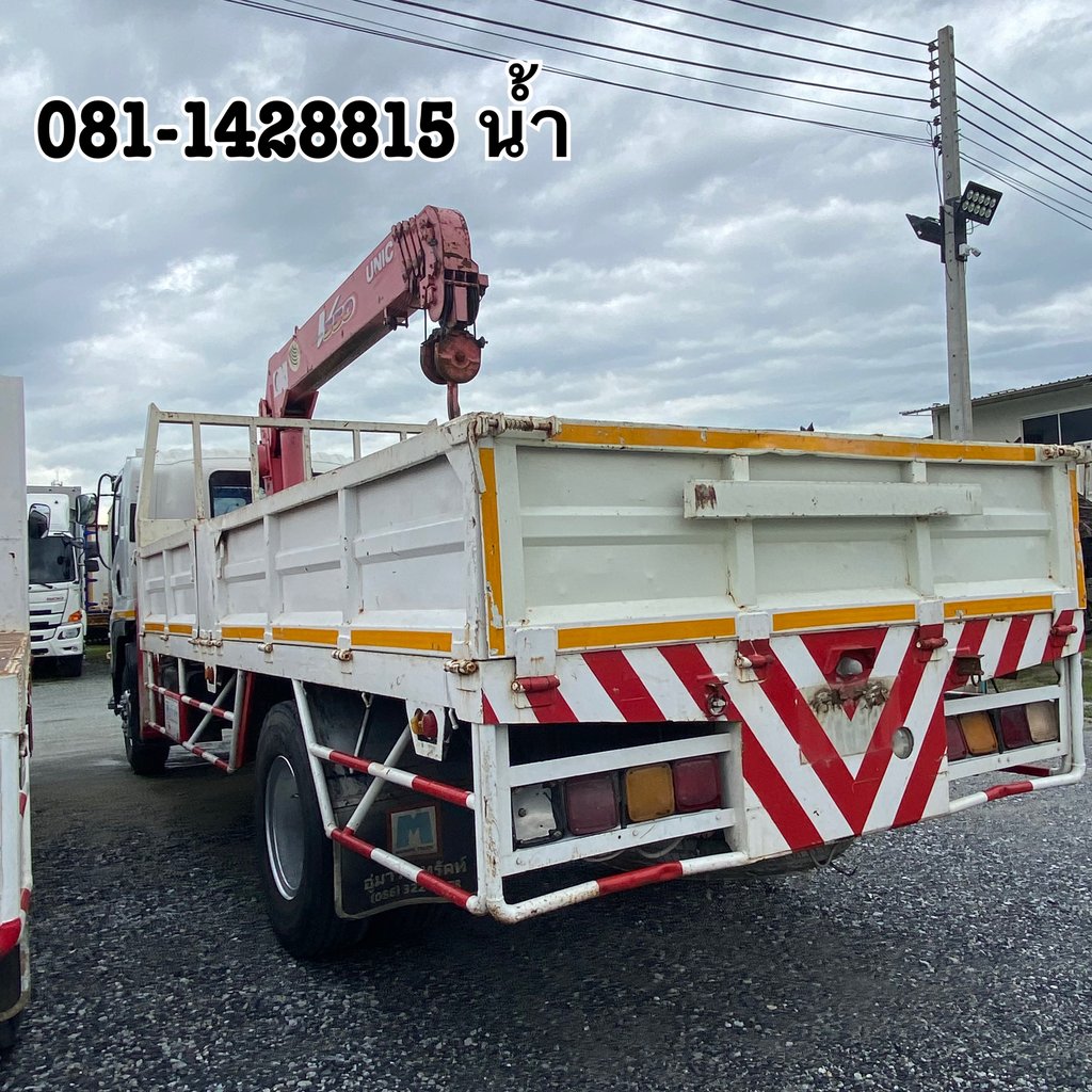 🚚หกล้อเครน ISUZU FTR 240แรงม้า ปี 2557 (0947) 🚚หกล้อเครน ISUZU FTR 240แรงม้า ปี 2557 (0947)