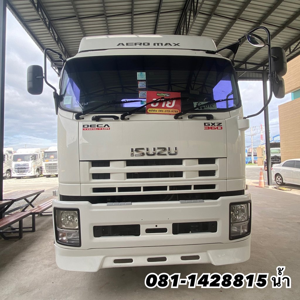 🚚 สิบล้อหัวลาก ISUZU GXZ 360 แรง ปี 55 (6863) 🚚 สิบล้อหัวลาก ISUZU GXZ 360 แรง ปี 55 (6863)
