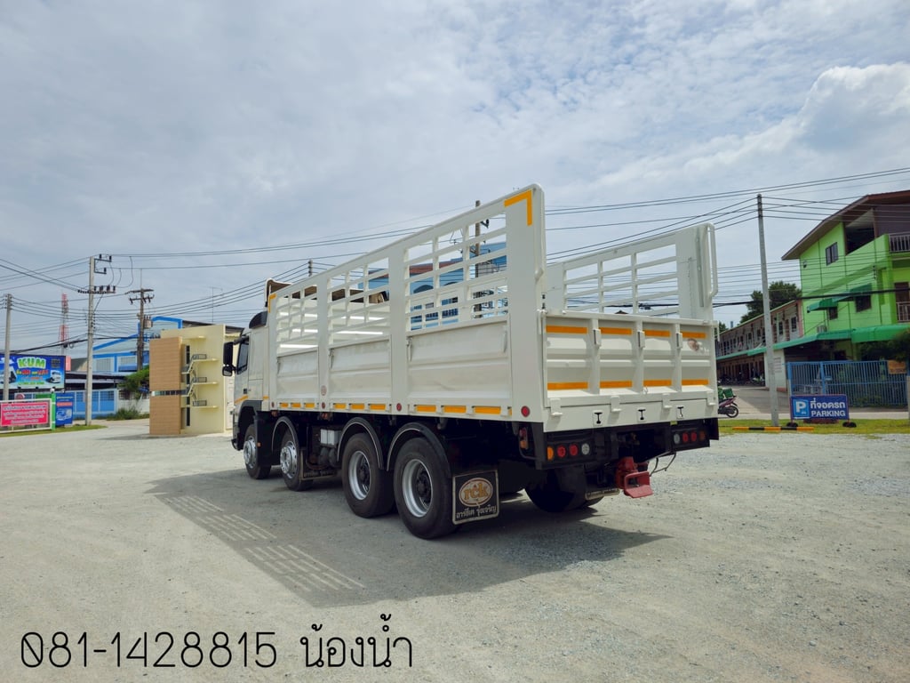 VOLVO FM 440แรงม้า รถบรรทุก 12ล้อ กระบะคอกสูง ปี2013(2890)