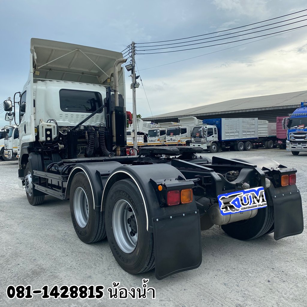 ISUZU GXZ 380แรงม้า รถบรรทุก 10ล้อ หัวลาก เฉพาะหัว ปี2023 (9052)
