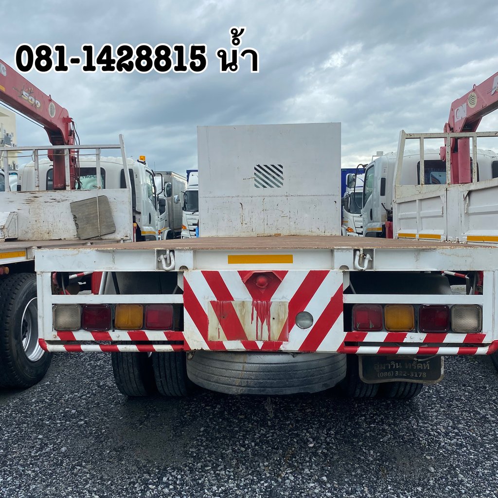 💥 สิบล้อพื้นเรียบ ISUZU FVZ 300 แรง ปี 2557 (0812) 💥 สิบล้อพื้นเรียบ ISUZU FVZ 300 แรง ปี 2557 (0812)