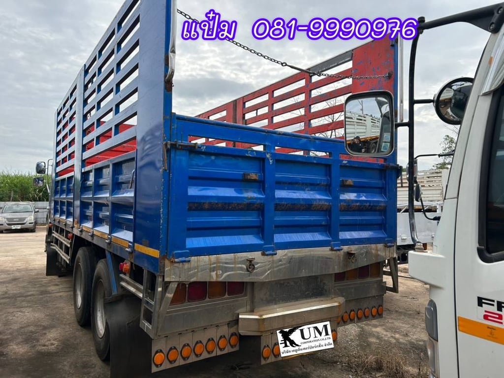 👉สิบล้อกระบะคอก ISUZU FVM 300 แรงม้า ปี 2554 (5126) 👉สิบล้อกระบะคอก ISUZU FVM 300 แรงม้า ปี 2554 (5126)