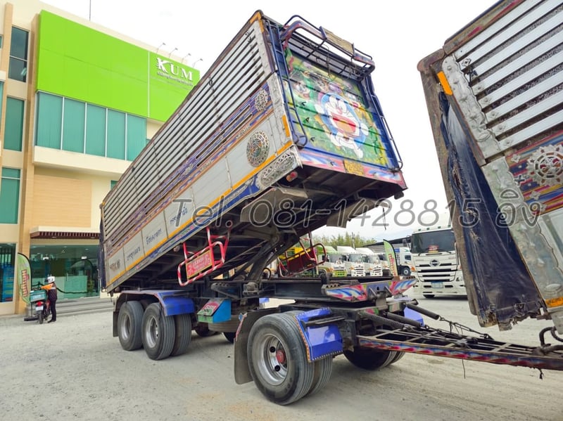 💥💥ลดล้างสต๊อก 1,830,000 บาท💥💥 สิบสองล้อดั้ม ISUZU FYH 360 แรง ปี 2556 + หางดั้มพ์ สามคานอู่ ส.สมบัติ ปี 2556 (2507 2508)