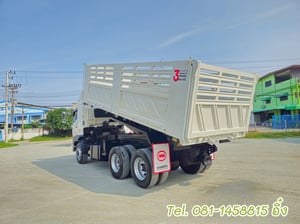 สิบล้อดั้มพ์ HINO  FM1A 344 แรง ปี 2559 (3775)