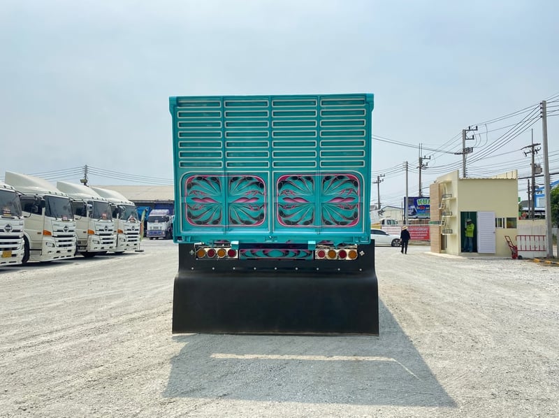 สิบล้อดั้มพ์ ISUZU FXZ 360 แรง ปี 2565 + หางดั้มพ์ สามเพลา อู่สหะกิจ ปี 2565 (1245,1246)