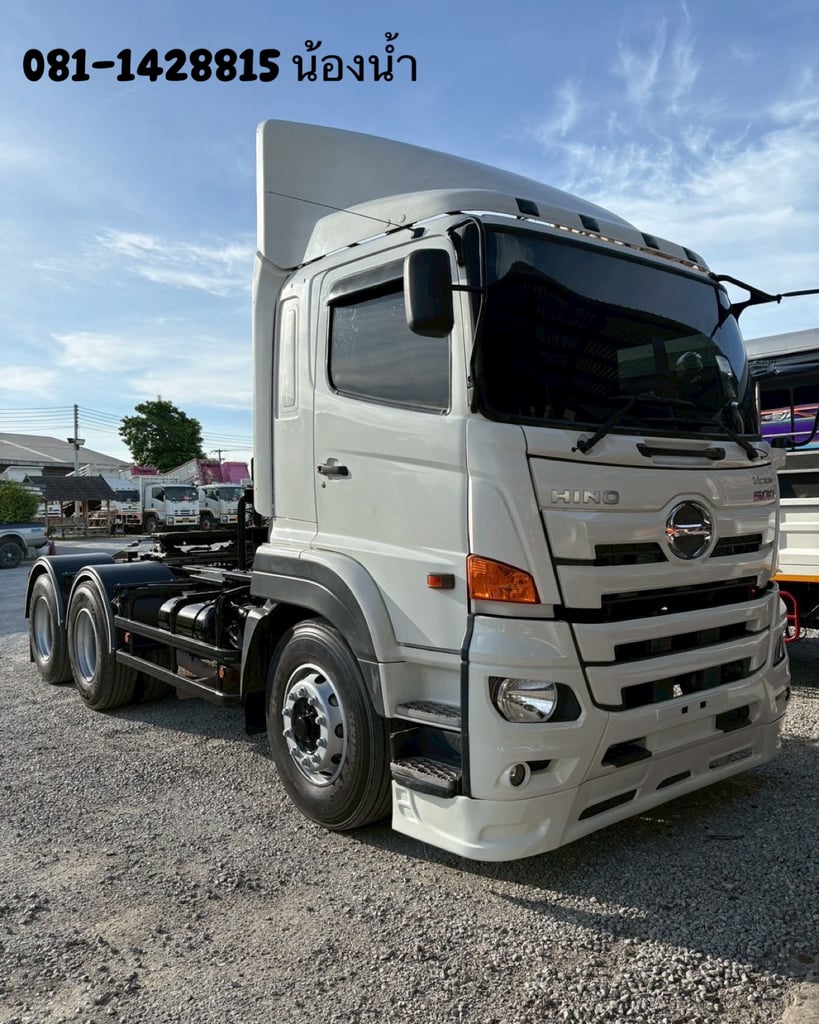 HINO FM 344แรงม้า รถบรรทุก 10ล้อ หัวลาก เฉพาะหัว ปี2021 (8646)
