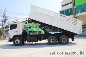 สิบล้อดั้มพ์ HINO FM1A 344 แรง ปี 2557 (6379)