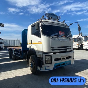 🚚 สิบล้อพื้นเรียบ ISUZU FVM 240 แรง ปี 2561 (1517)