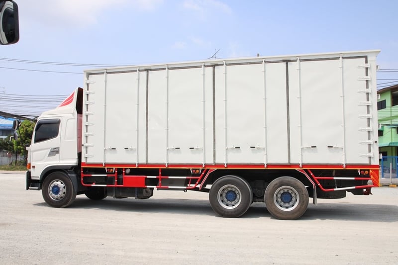 สิบล้อตู้สิบบาน HINO FL8J 260 แรง ปี 2565 (5943)