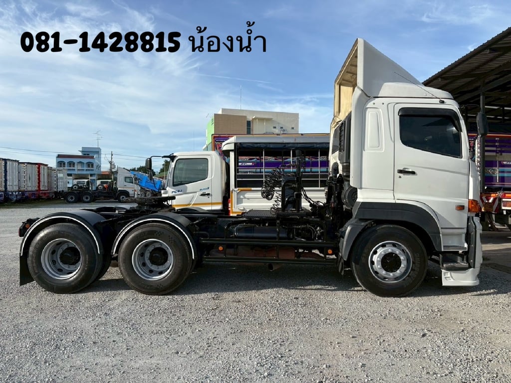HINO FM 344แรงม้า รถบรรทุก 10ล้อ หัวลาก เฉพาะหัว ปี2021 (8646)