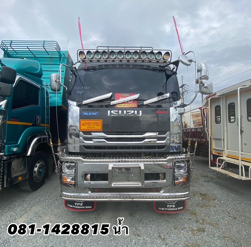 🚚 ISUZU FXZ 360แรงม้า รถบรรทุก 10ล้อ พ่วงแม่ลูก ปี2023 (7740 7741) 🚚 ISUZU FXZ 360แรงม้า รถบรรทุก 10ล้อ พ่วงแม่ลูก ปี2023 (7740 7741)