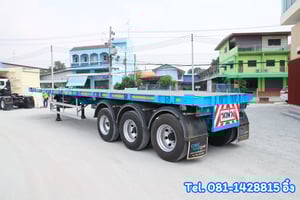 หางพื้นเรียบ สามเพลา อู่ CIMC ปี 2564 (8294)