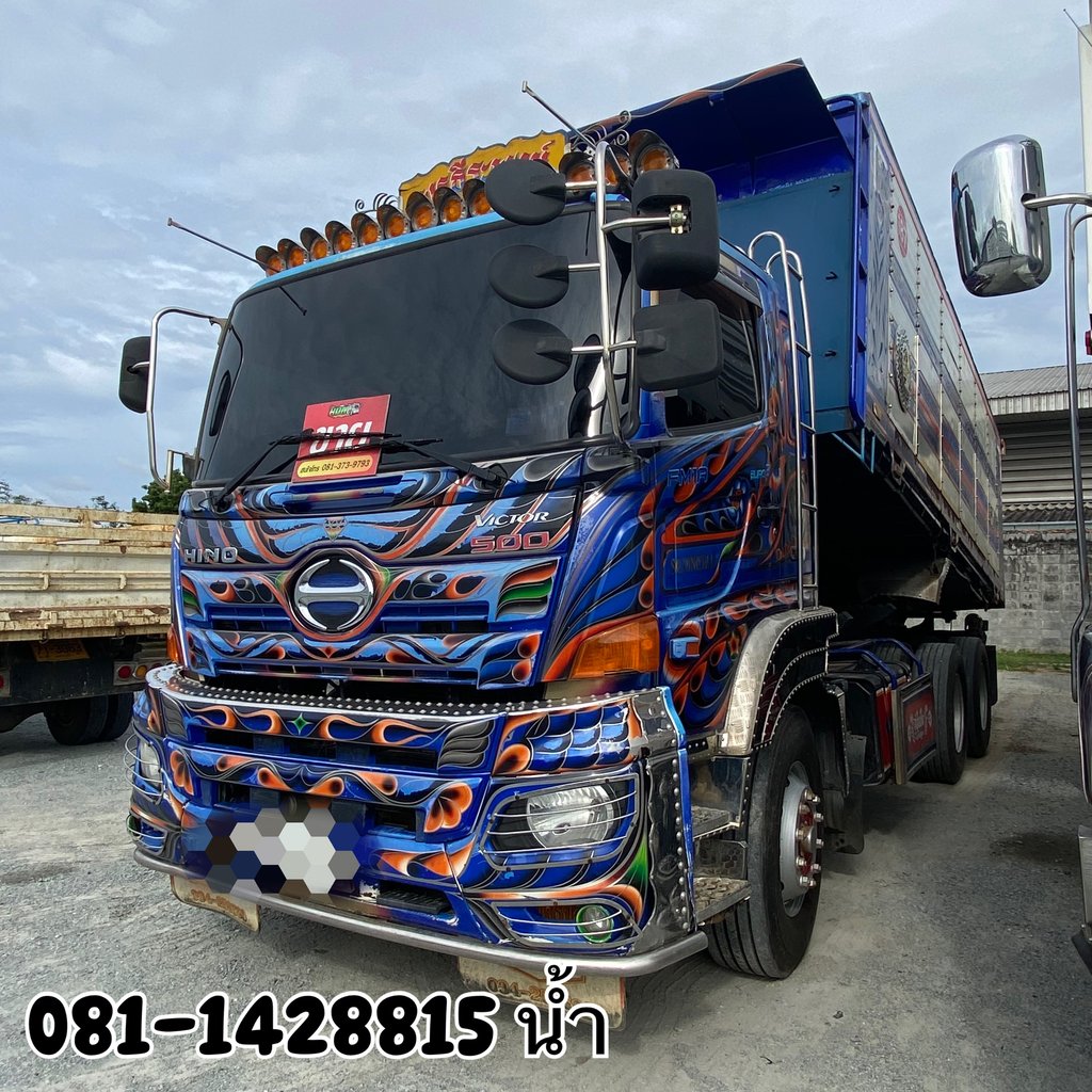 HINO FM 344แรงม้า รถบรรทุก 10ล้อ ดั้มพ์ ปี2017 (7825)