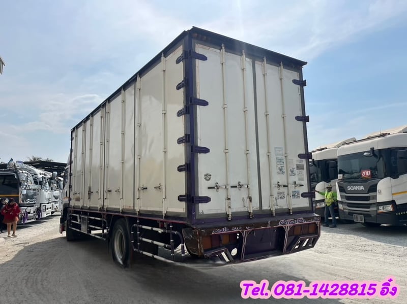 🔥🔥โทรตอนนี้ รับส่วนลดไปเลย 100,000 บาท #หกล้อตู้สิบบาน ISUZU FTR 240 แรง ปี 2554 (8574)