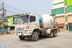 สิบล้อโม่ปูน HINO FM1A 330 แรง ปี 2556 (9081)