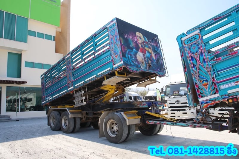 ✨สิบล้อดั้มพ์ HINO FM1A 344 แรง ปี 2567 + หางดั้มพ์ สามเพลา อู่แม็กเทรลเลอร์ ปี 2567 (5491,5492)