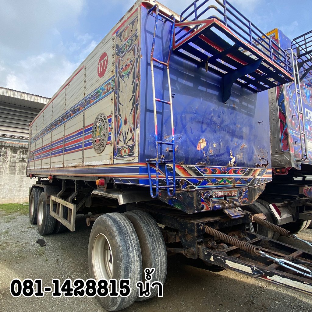 HINO FM 344แรงม้า รถบรรทุก 10ล้อ พ่วงแม่ลูก ปี2017 (7825 7824)