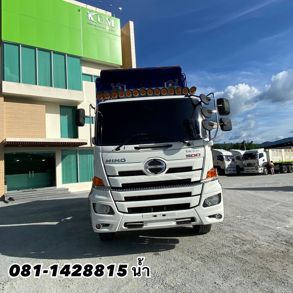 🚚 สิบล้อดั้มพ์ HINO FM1A 344 แรง ปี 2560 (7825)