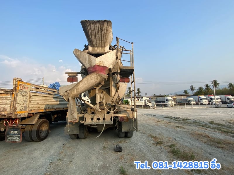 🔥โทรตอนนี้ รับไปเลยส่วนลด 50,000 บาท #สิบล้อโม่ปูน HINO FM1A 330 แรง ปี 2555 (1281)