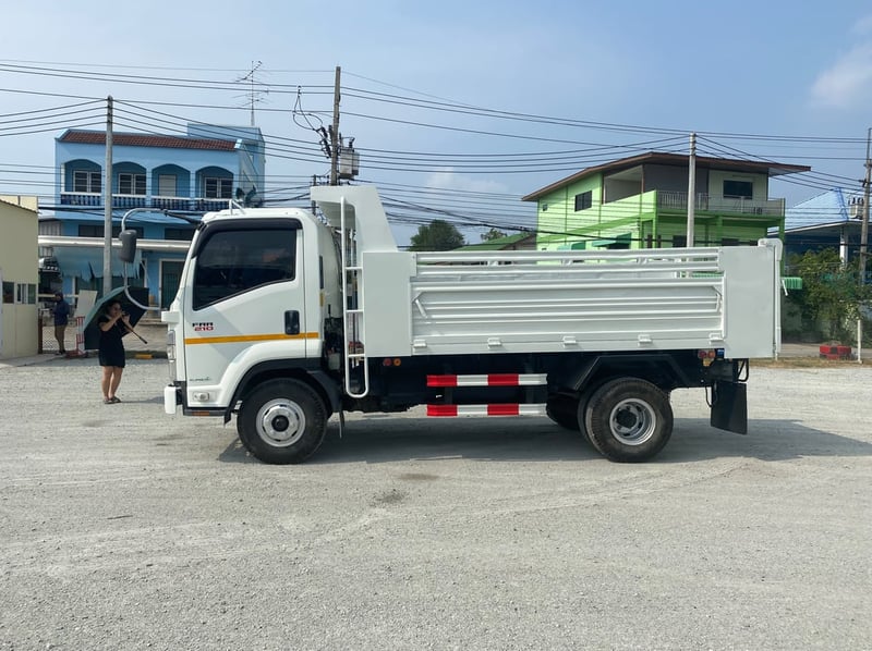 หกล้อดั้มพ์  ISUZU FRR 210  แรง ปี 2566 (4606)