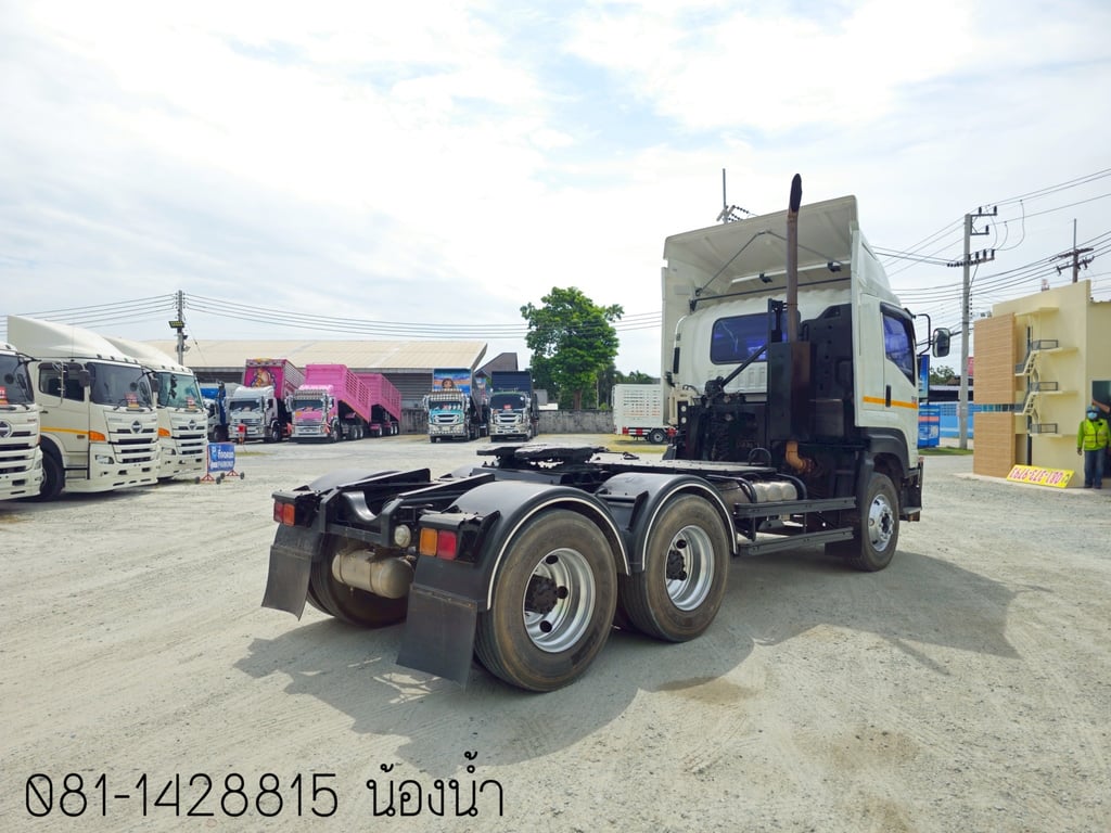 ISUZU GXZ 360แรงม้า รถบรรทุก 10ล้อ หัวลาก เฉพาะหัว ปี2012(6863)