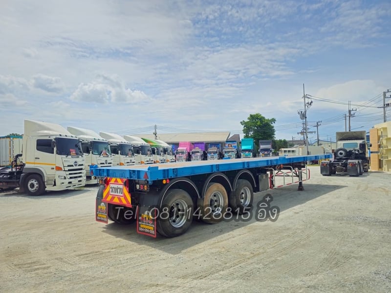 หางพื้นเรียบ สามเพลา อู่ WAFA ปี 65 (8655)