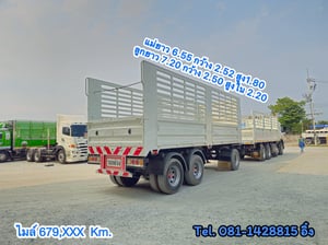 สิบสองล้อคอก VOLVO FM 440  แรง ปี 2556 (2894,0735)