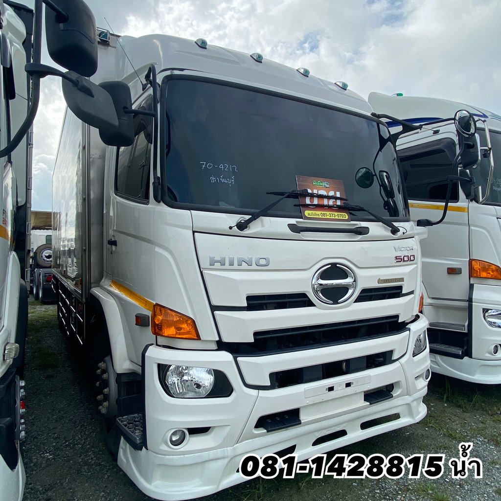 🚚 หกล้อตู้เย็น HINO FG8J 240 แรง ปี 2566 (4212) 🚚 หกล้อตู้เย็น HINO FG8J 240 แรง ปี 2566 (4212)