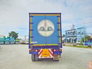 หางตู้ผ้าใบ สามเพลา สามมิตร ปี 65 (0160)