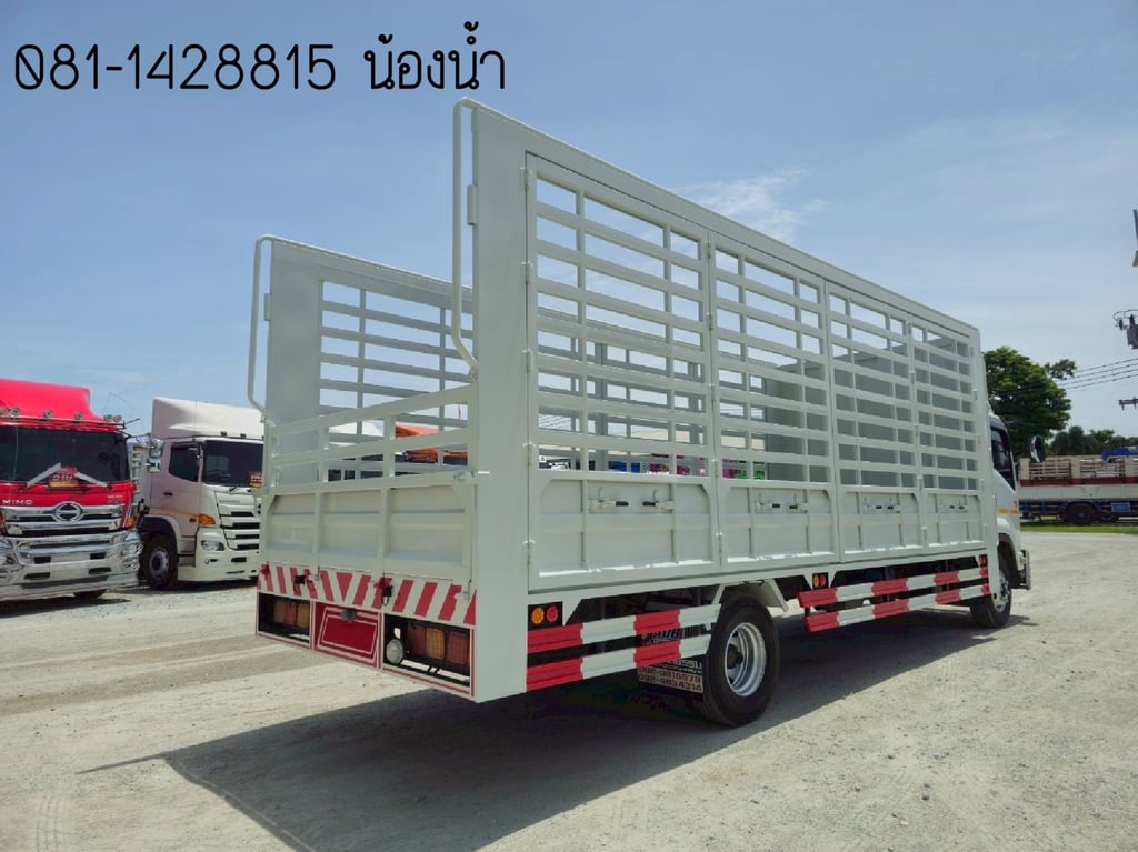 ISUZU FRR 210แรงม้า รถบรรทุก 6ล้อ กระบะคอกสูง ปี2022(1694)