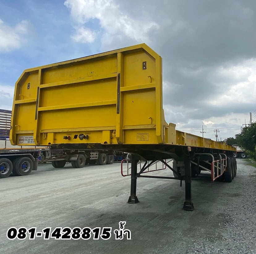 ⏩️ หางพื้นเรียบ สามเพลา อู่ WAFA ปี 2563 (6112) ⏩️ หางพื้นเรียบ สามเพลา อู่ WAFA ปี 2563 (6112)