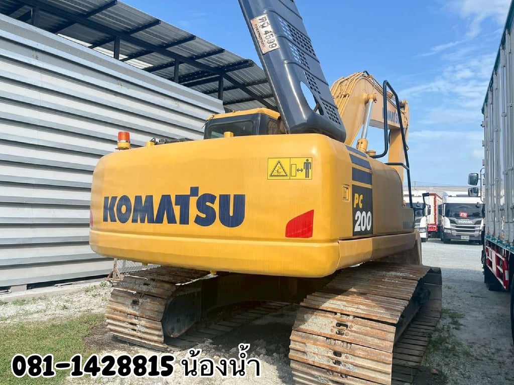 รถแบคโฮ KOMATSU PC200-7 150 แรง ปี 2548 (4599)