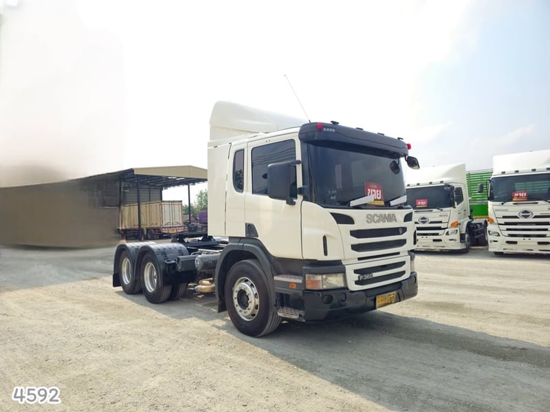 สิบล้อหัวลาก SCANIA P360  แรง ปี 2560 (4592)