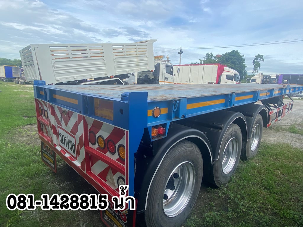 💥 หางพื้นเรียบ สามเพลา อู่ scp ปี 2564 (4380)