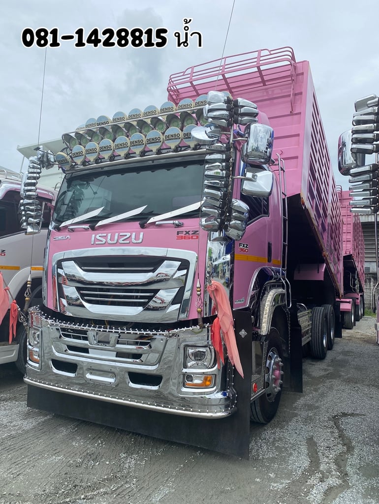 ISUZU FXZ 360แรงม้า รถบรรทุก 10ล้อ พ่วงแม่ลูก ปี2023 (1364 2110) ISUZU FXZ 360แรงม้า รถบรรทุก 10ล้อ พ่วงแม่ลูก ปี2023 (1364 2110)