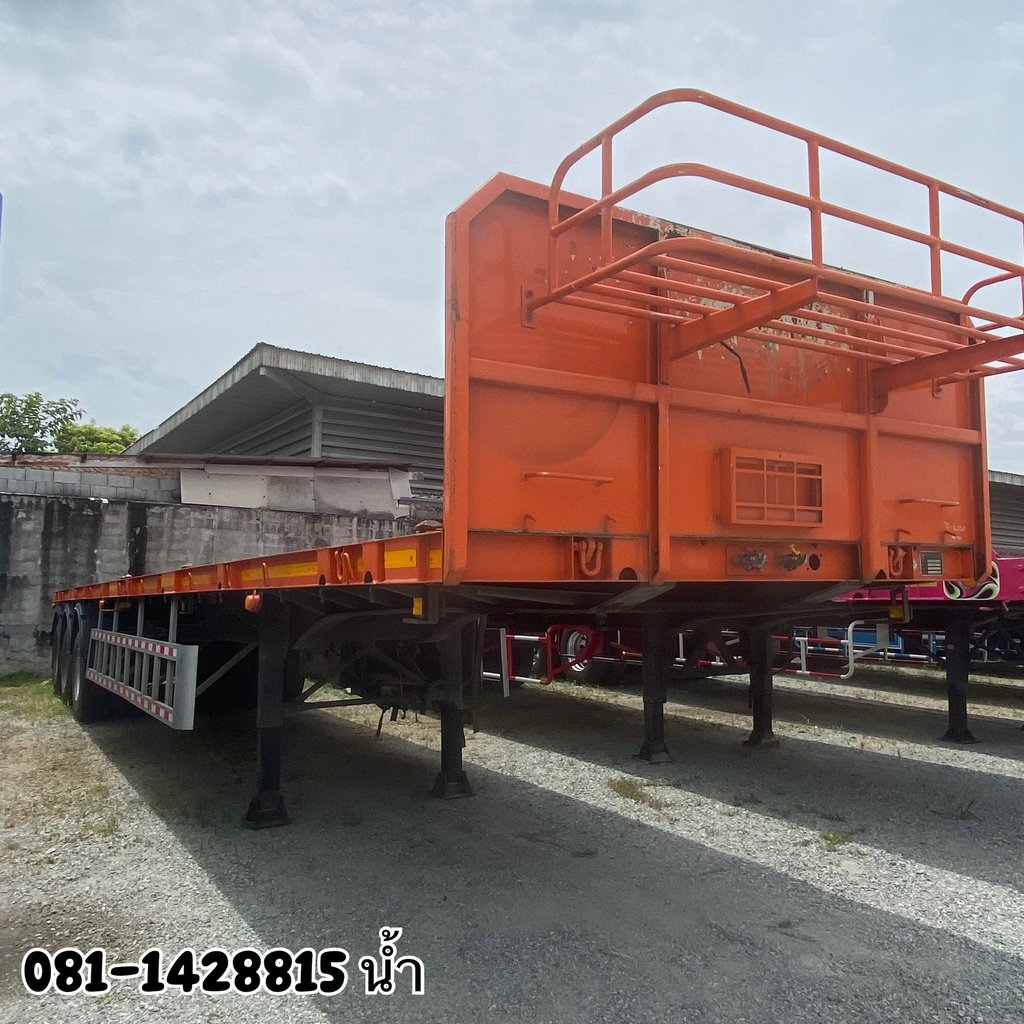 หางพื้นเรียบ สามเพลา อู่ดังสามมิตร ปี 2565 (6080) หางพื้นเรียบ สามเพลา อู่ดังสามมิตร ปี 2565 (6080)
