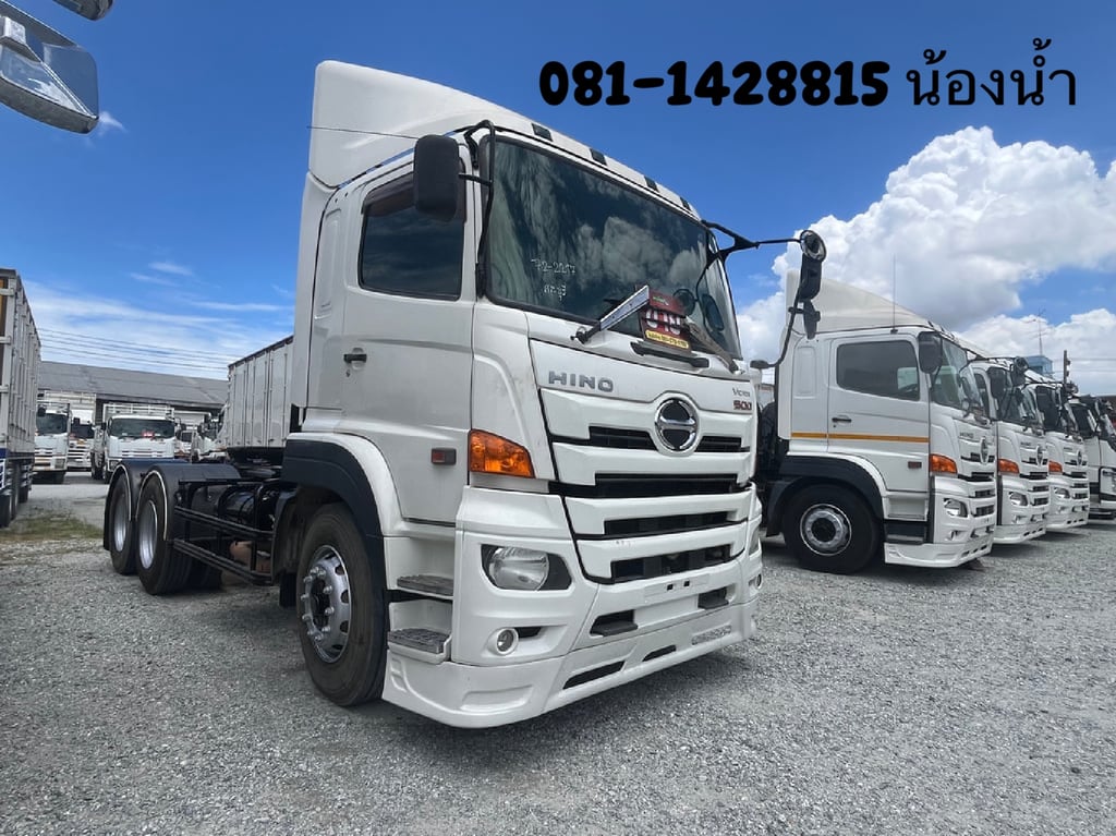 HINO FM 344แรงม้า รถบรรทุก 10ล้อ หัวลาก เฉพาะหัว ปี2017 (2297) HINO FM 344แรงม้า รถบรรทุก 10ล้อ หัวลาก เฉพาะหัว ปี2017 (2297)