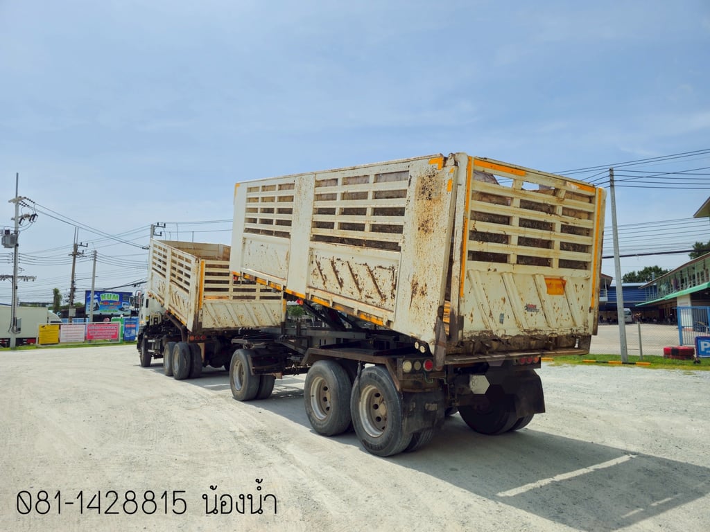 ISUZU FXZ 360แรงม้า รถบรรทุก 10ล้อ พ่วงแม่ลูก ปี2022 (3843 3844) ISUZU FXZ 360แรงม้า รถบรรทุก 10ล้อ พ่วงแม่ลูก ปี2022 (3843 3844)