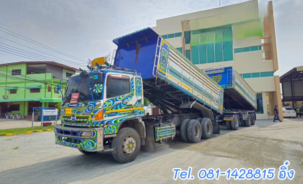 สิบล้อดั้มพ์ HINO FM1A 344 แรง ปี 2556 (3163,3164)