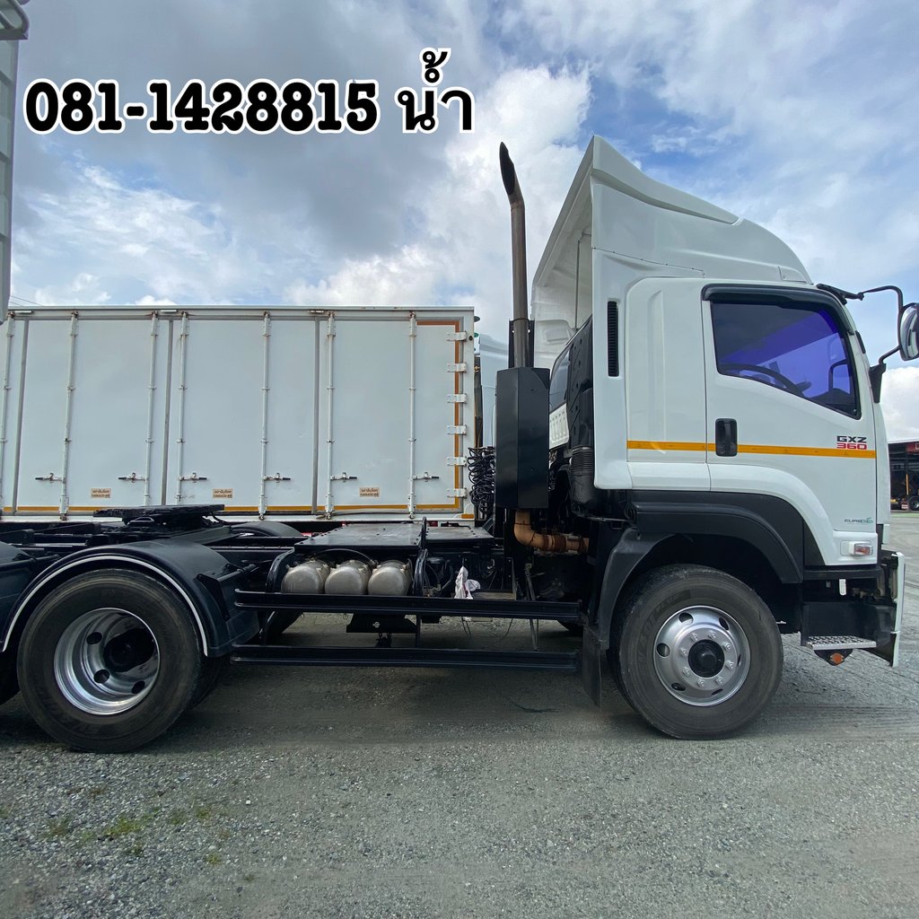 🚚สิบล้อหัวลาก ISUZU GXZ 360 แรง ปี 55 (6863) 🚚สิบล้อหัวลาก ISUZU GXZ 360 แรง ปี 55 (6863)