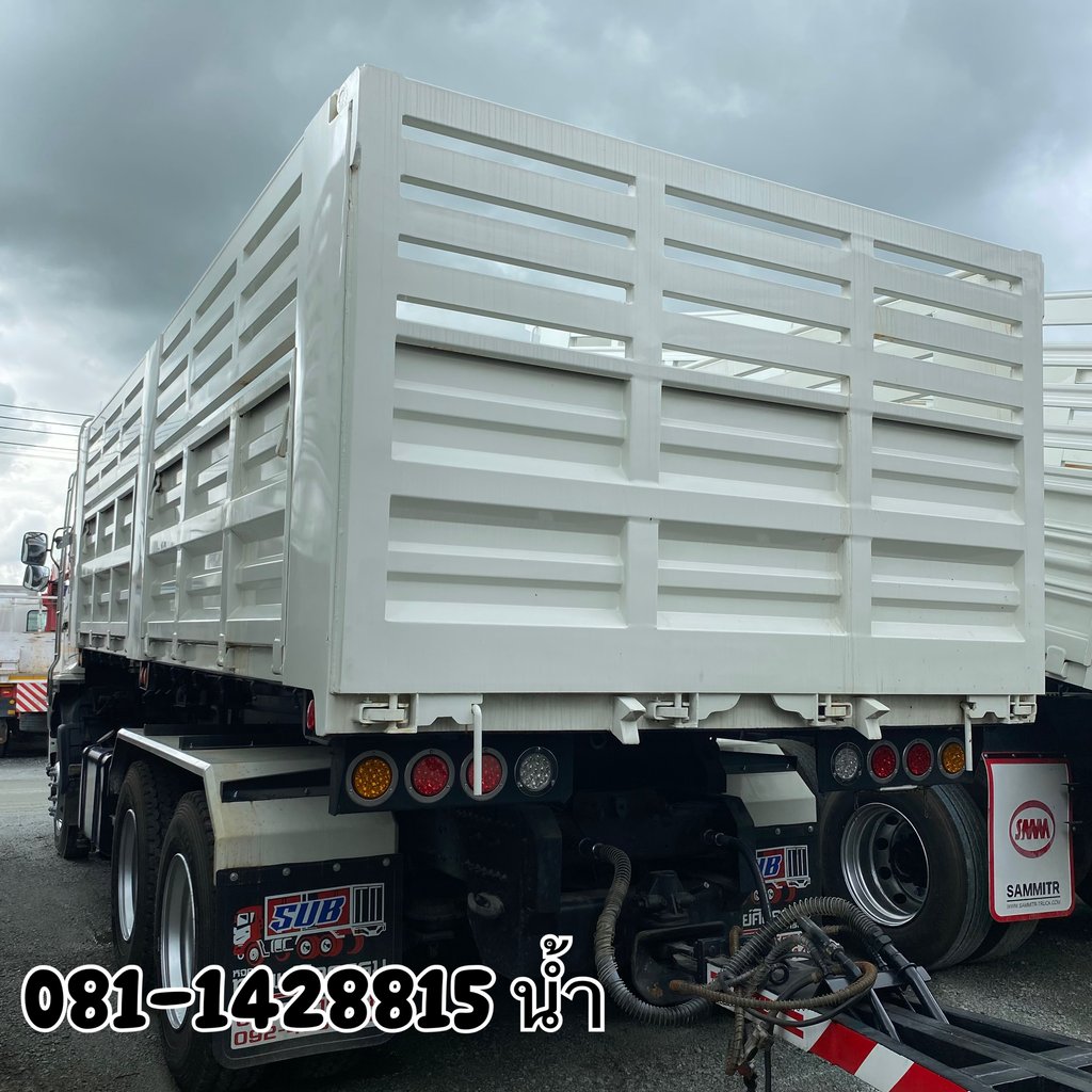 HINO FM 344แรงม้า รถบรรทุก 10ล้อ พ่วงแม่ลูก ปี2022 (2753 1976)