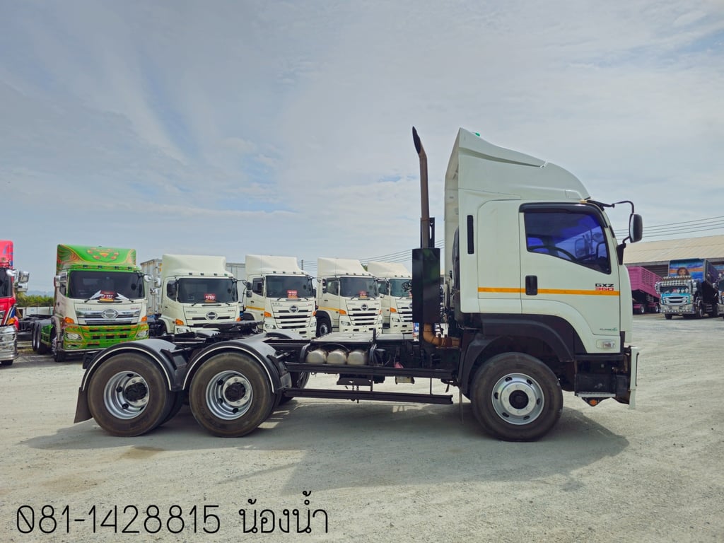 ISUZU GXZ 360แรงม้า รถบรรทุก 10ล้อ หัวลาก เฉพาะหัว ปี2012(6863)