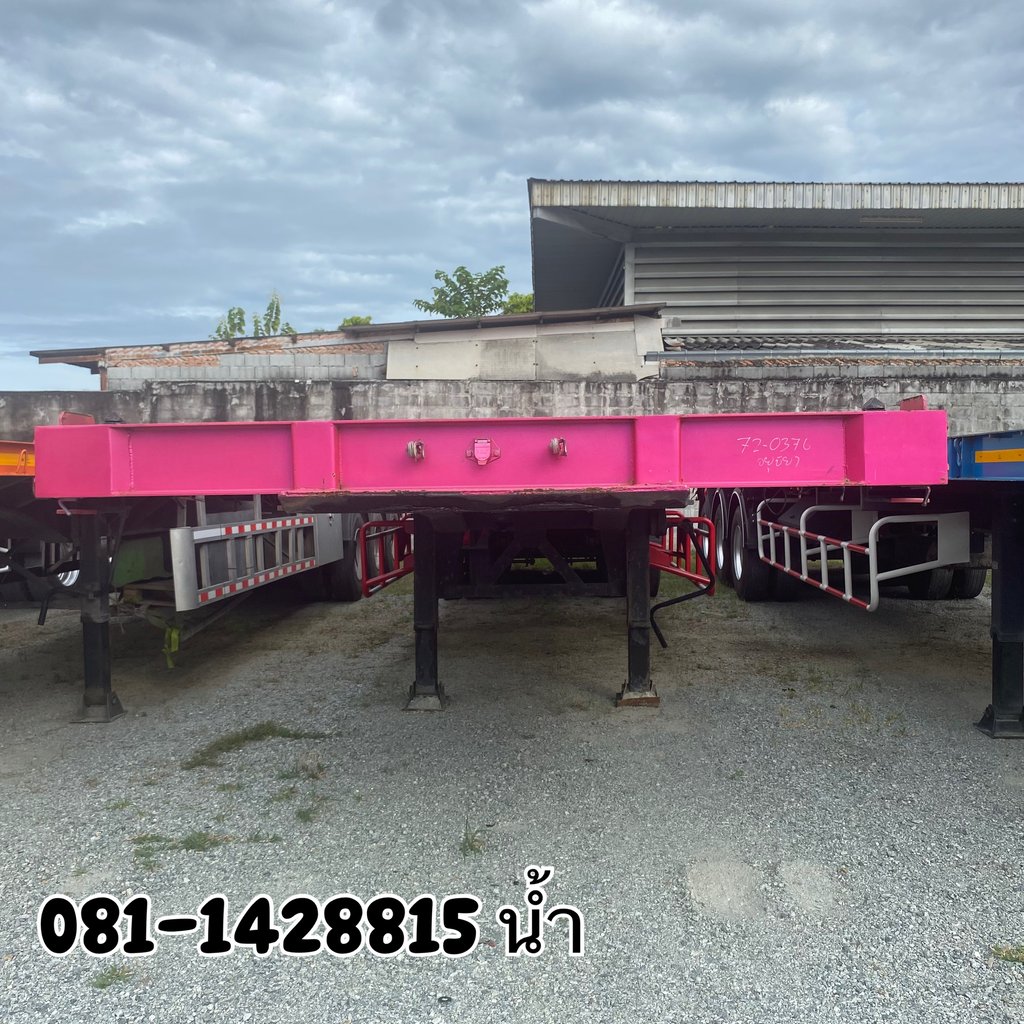 💥 หางพื้นเรียบ สามเพลา อู่เดอะซัน ปี 65 (0376)