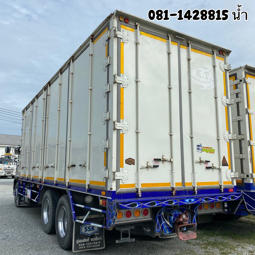 HINO FL 260แรงม้า รถบรรทุก 10ล้อ ตู้แห้ง ปี2021 (6127)