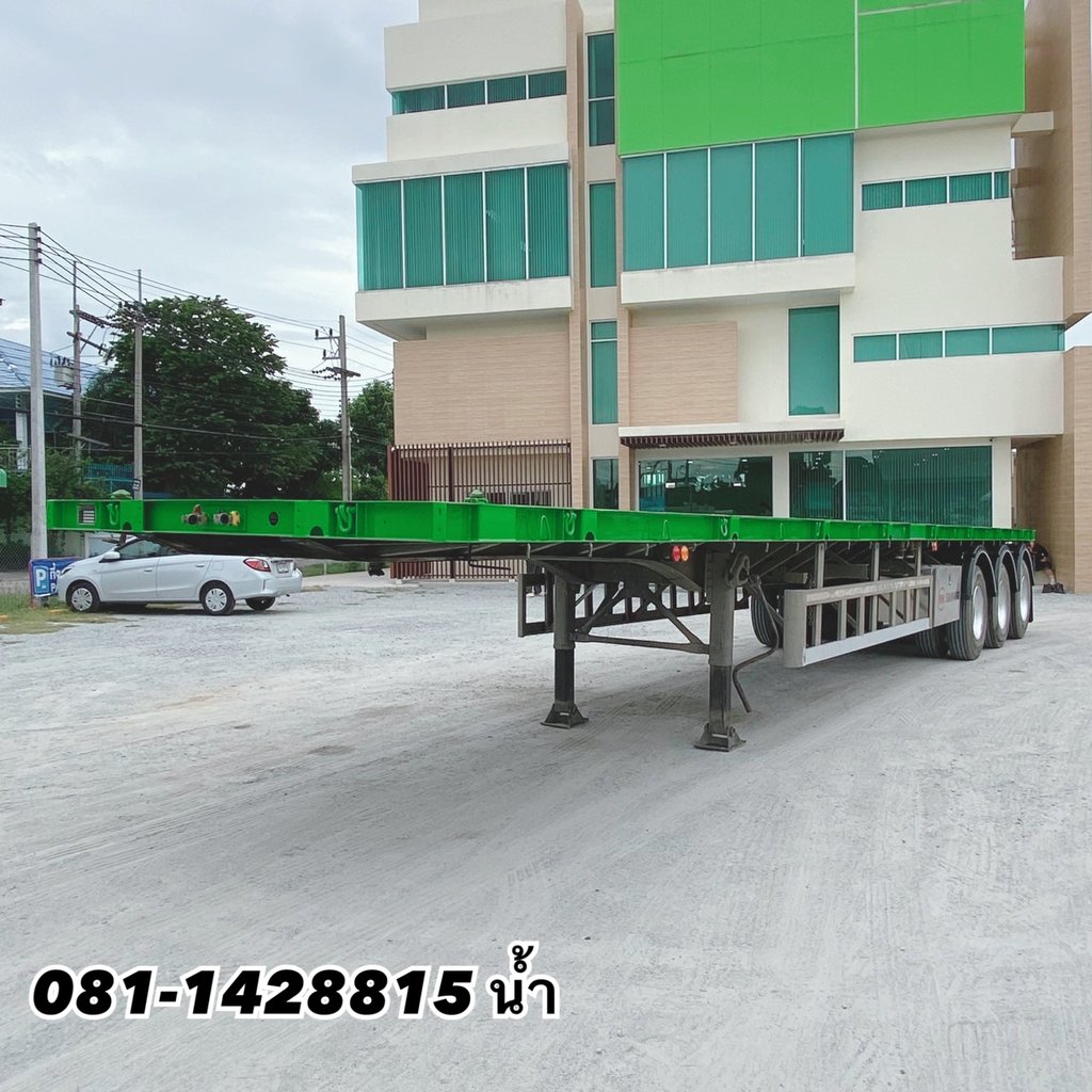 ⏩️ หางพื้นเรียบ สามเพลา อู่สามมิตร ปี 2562 (0294) ⏩️ หางพื้นเรียบ สามเพลา อู่สามมิตร ปี 2562 (0294)