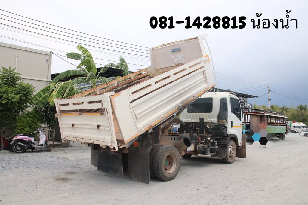 ISUZU FRR 210แรงม้า รถบรรทุก 6ล้อ ดั้มพ์ ปี2021 (3221)